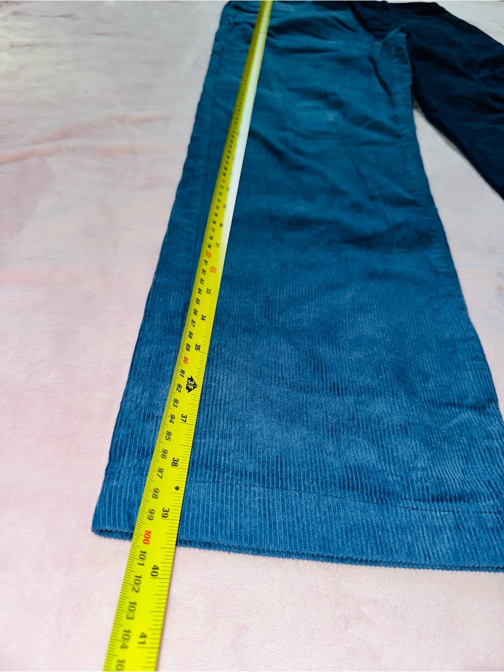 PacSun Two-Tone Blue Straight Leg Jeans - Picture 10 of 14